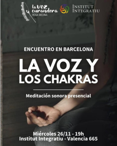 La voz y los chakras con Rosa Medina