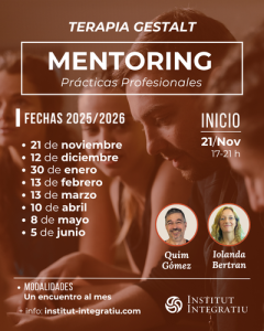 mentoring gestalt institut integratiu barcelona
