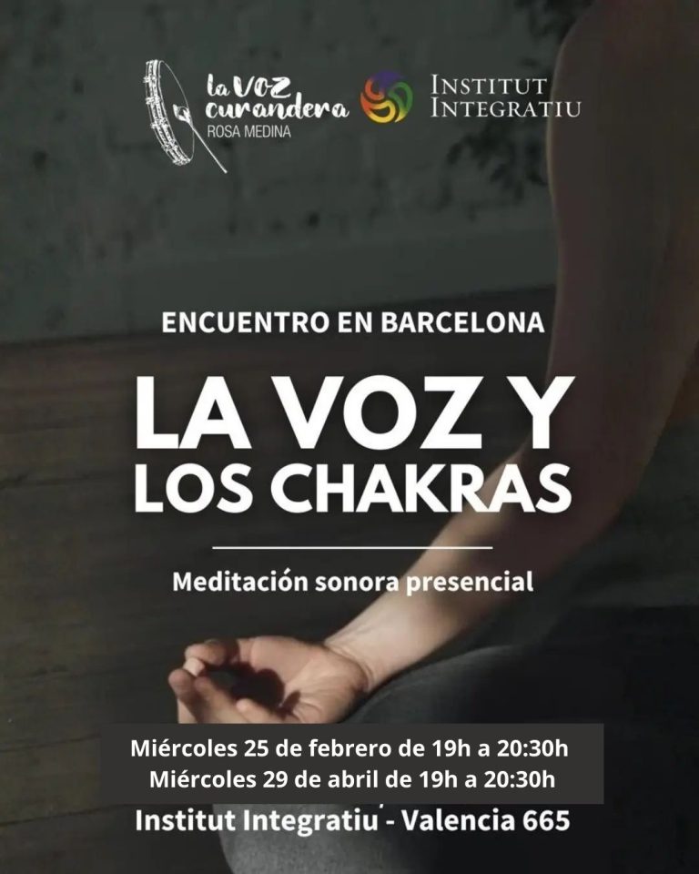La voz y los Chakras