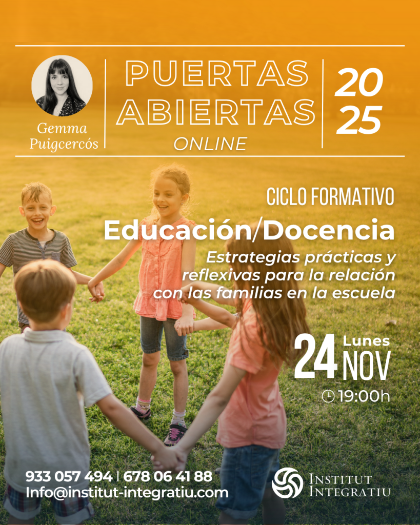puertas abiertas ciclo formativo educación y docencia,