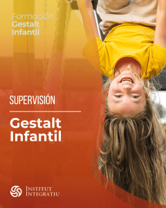 Supervisión Gestalt Infantil Barcelona