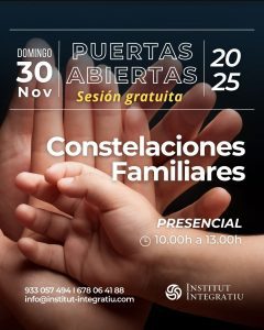 Puertas abiertas constelaciones familiares barcelona