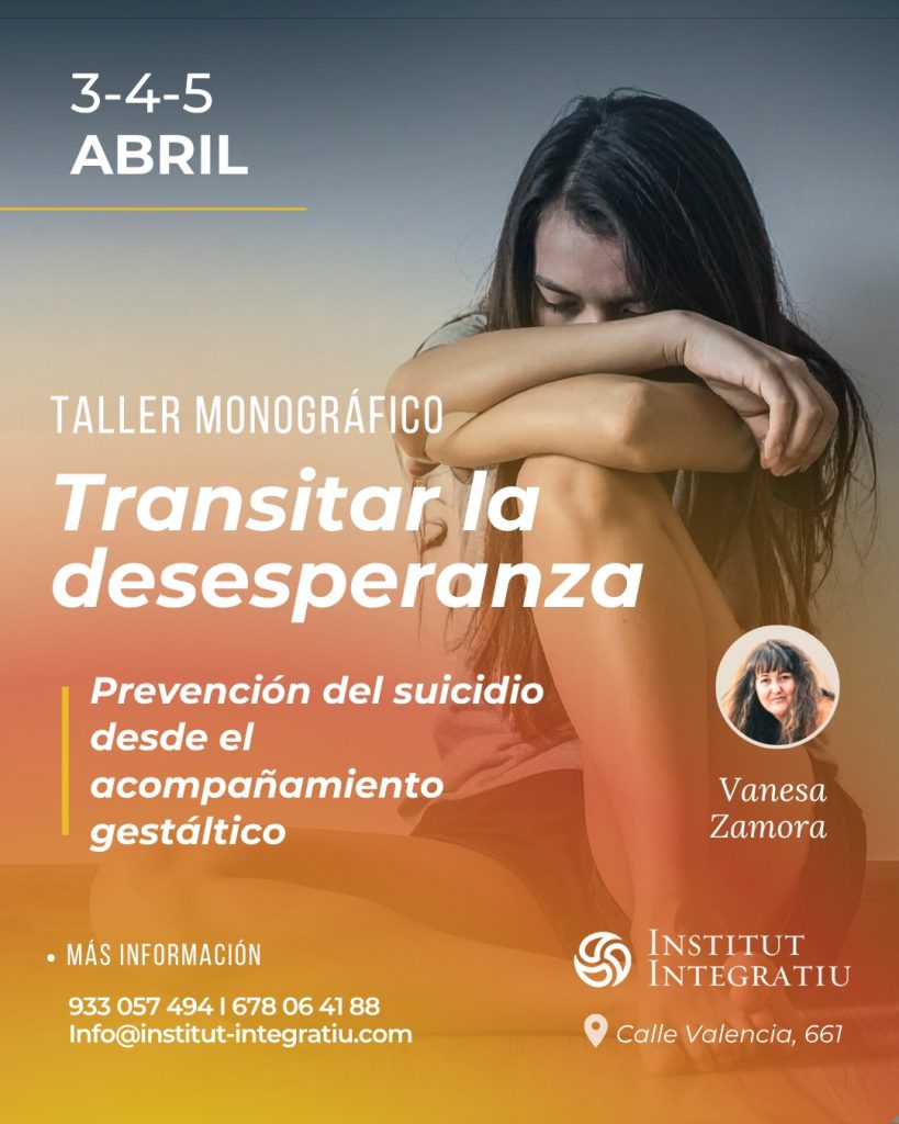taller de la desesperanza, prevención suicidio