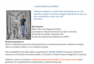 voluntariado - taller grupal de sueños